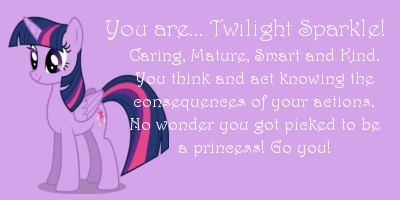 I'm Twilight Sparkle