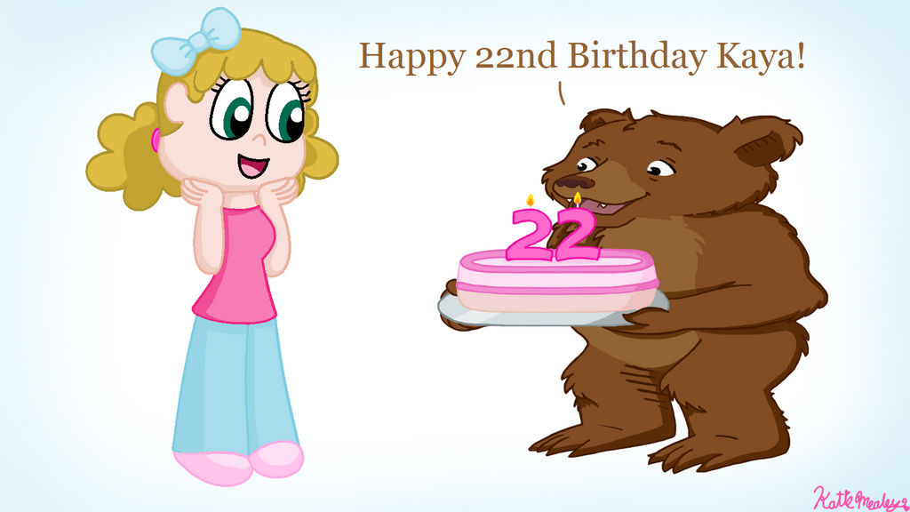 Little Bear Wishes Kaya A Happy Birthday by KatieGirlsForever on DeviantArt