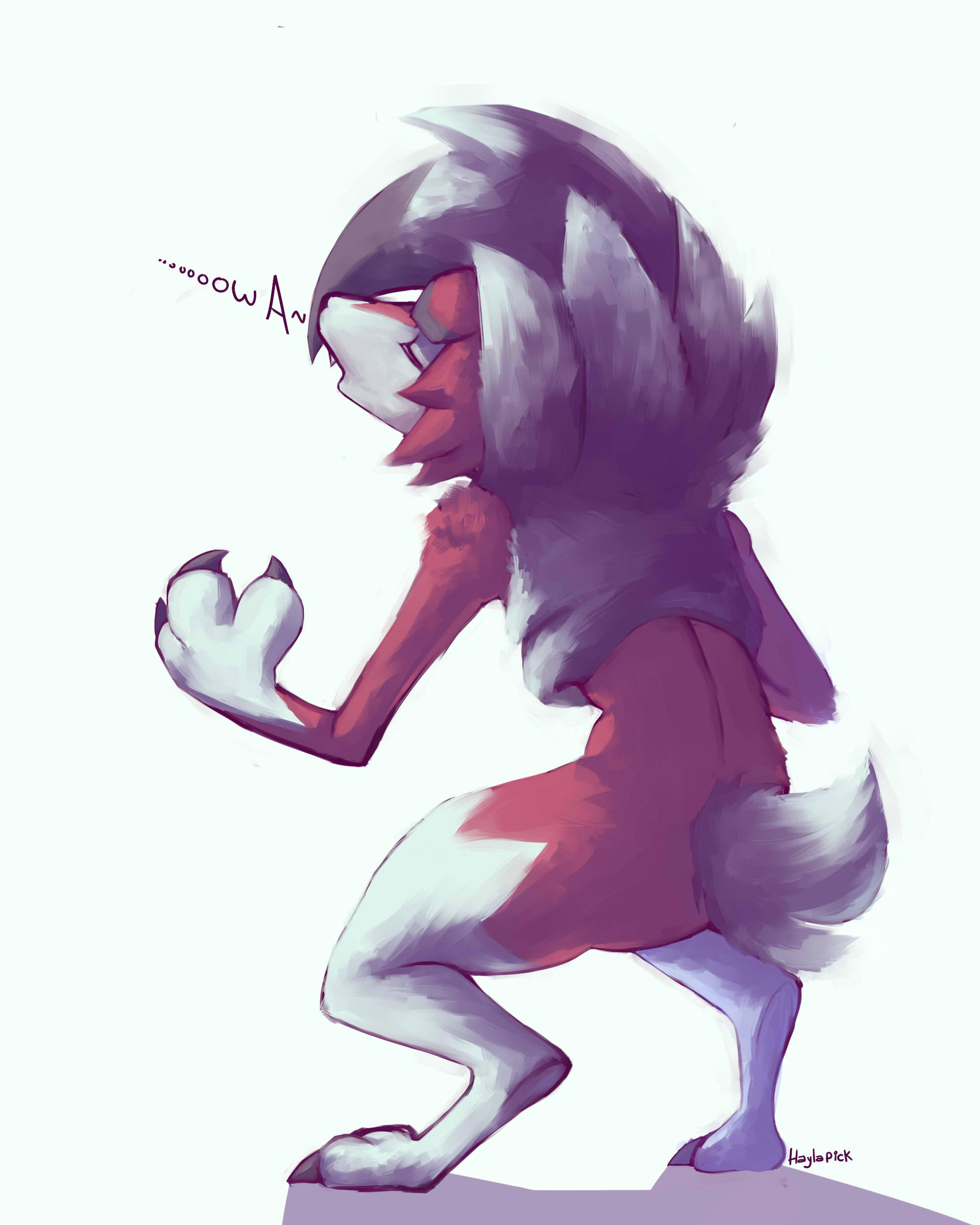 Awoo Fury Sticker Awoo~ by Haylapick on DeviantArt