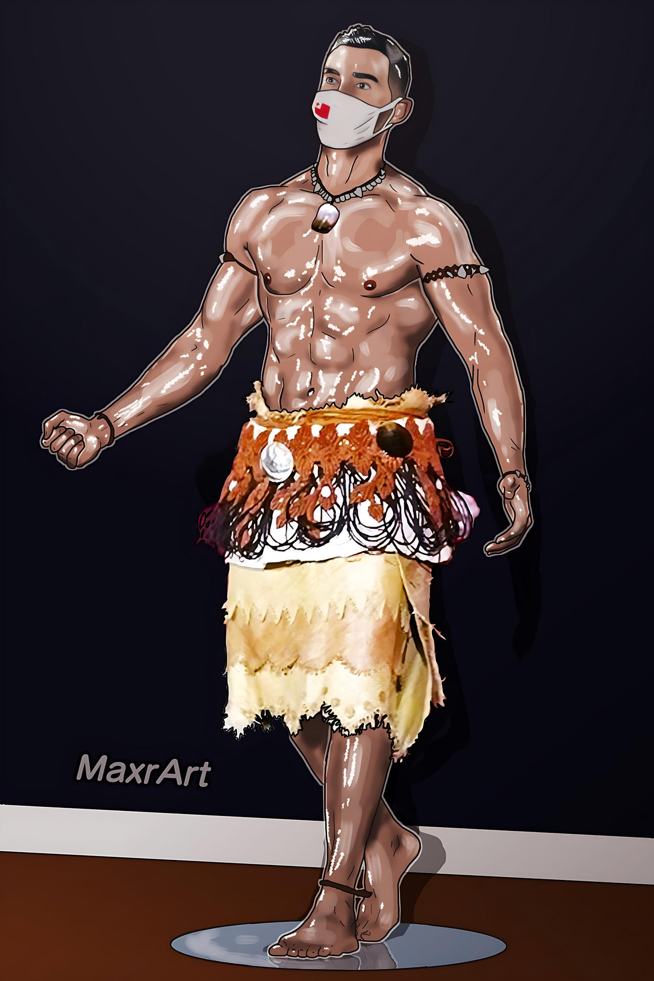Tonga Prop Tongan Statue by MaxrArt on DeviantArt
