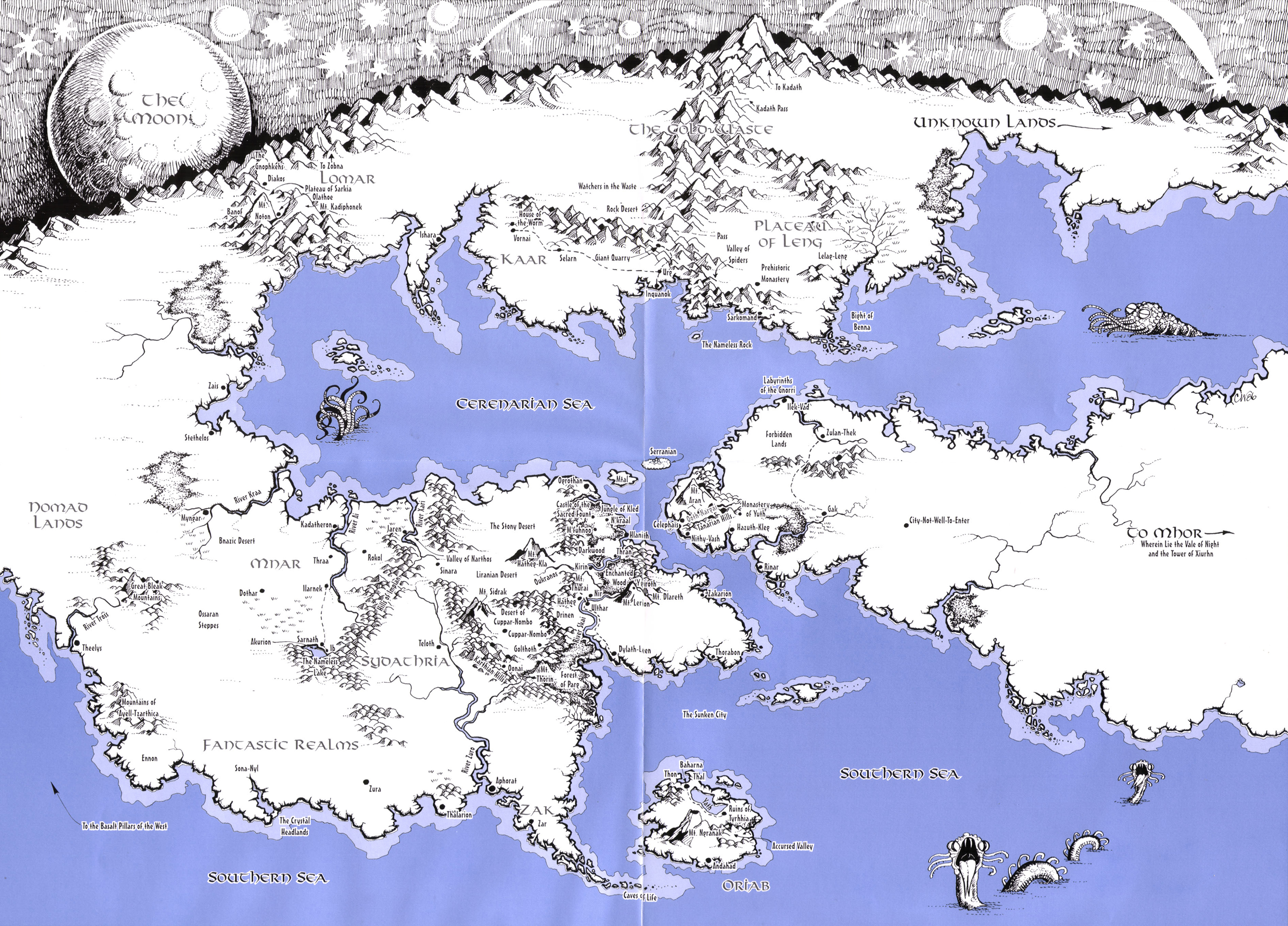 Dreamlands Map by Danial79