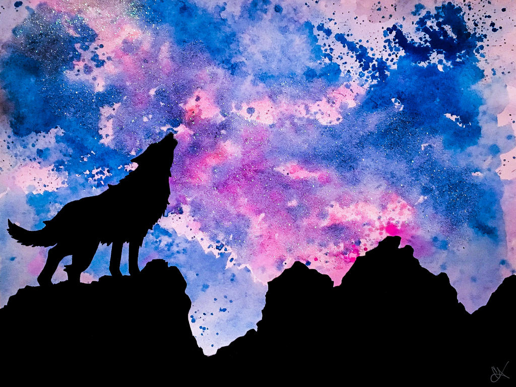 Watercolor Silhouette by Lanalula on DeviantArt Watercolor Silhouette by Lanalula on DeviantArt