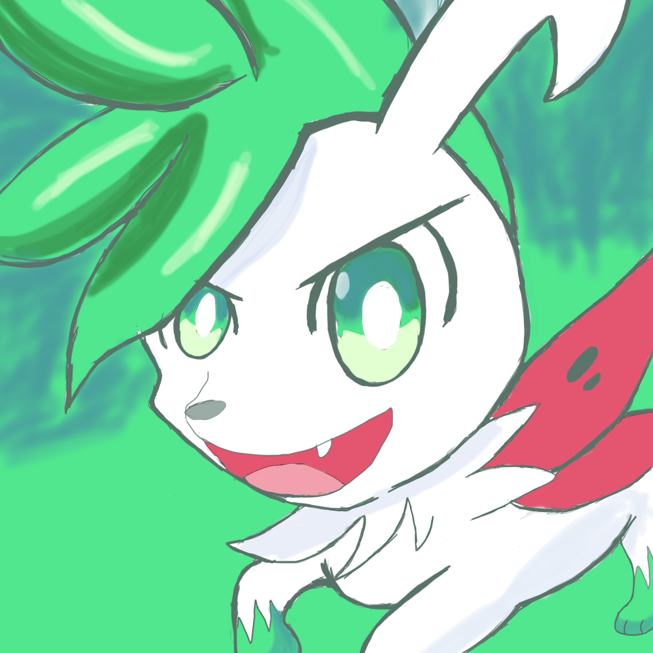 Pokemon Shaymin Sky Form 28