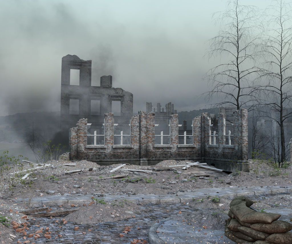 War Aftermath Stock by ImaginaryRosseArt on DeviantArt