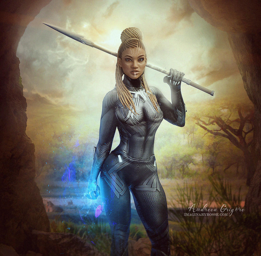 Black Panther - Shuri (Image by Imaginary Rosseart Deviant Art> <p>Shuri is depicted in this stunning artwork as fierce as ever. Her piercing gaze and athletic stance would make anyone intimidated. The warrior-like stance paired with her fierce expression makes her one of the most intimidating characters in the MCU. Despite her intimidating presence, she has a heart of gold and is a loyal protector of Wakanda.</p> <h2>Shuri \/ Black Panther (by sidewinder16 on DeviantArt)</h2> <img src= Black Panther - Shuri by Imaginary Rosseart Deviant Art