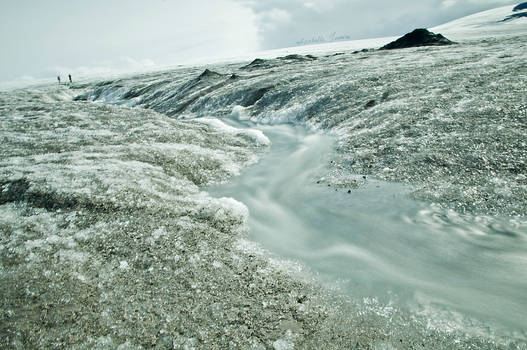 Glacier river