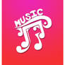 Music vector logo