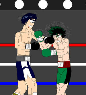 Iida vs Midoriya