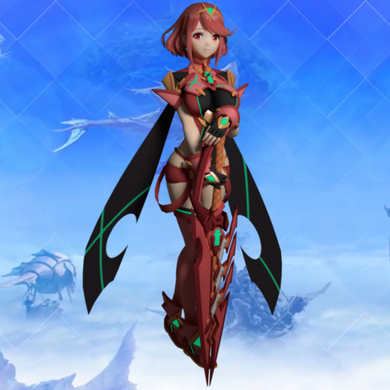 Pyra (Xenoblade Chronicles 2) for XNALARA XPS