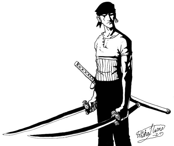 Zoro Mignola Style