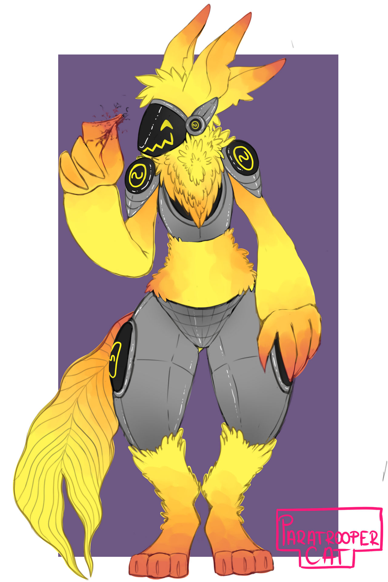 Protogen Kangaroo Protogen by paratroopercat on DeviantArt