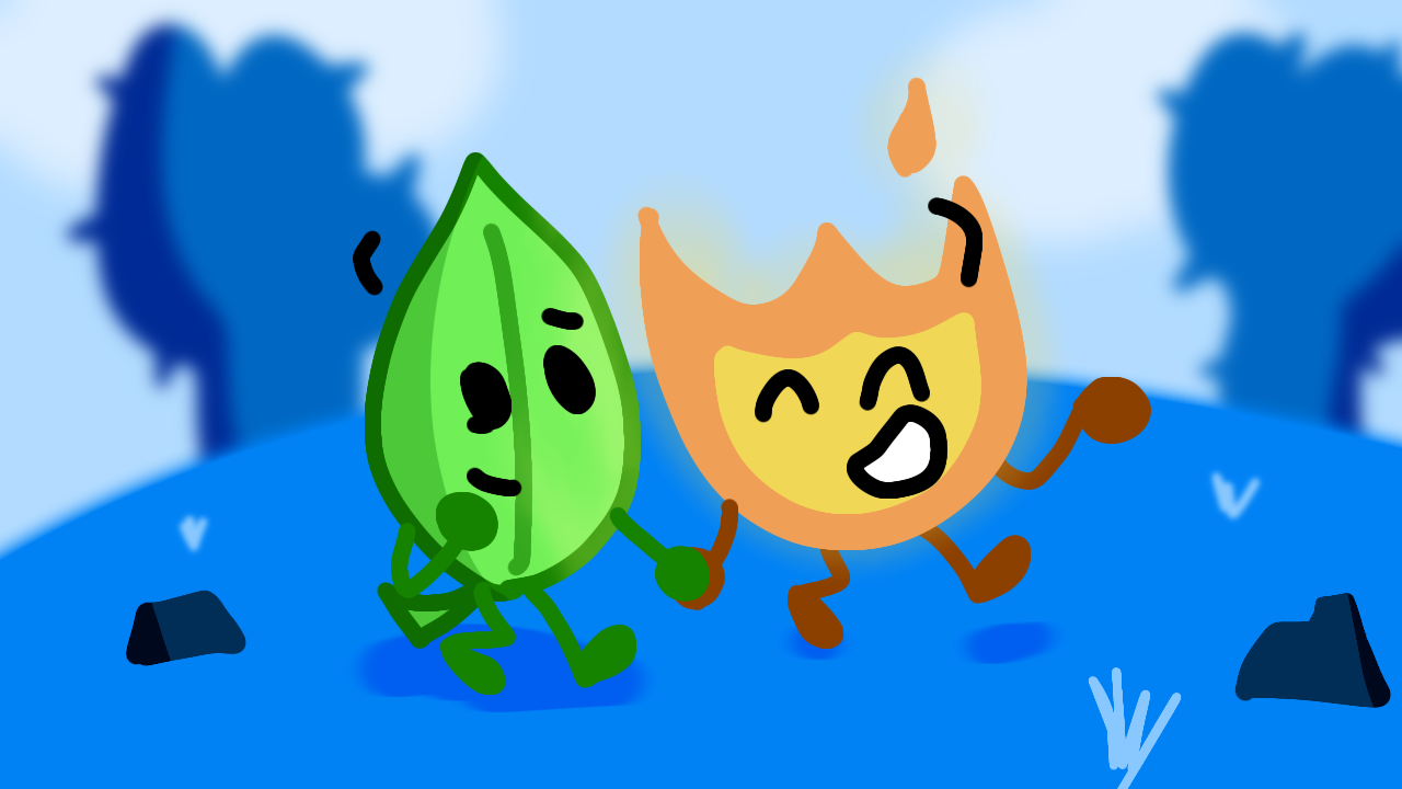 Firey e Leafy by AliivBR on DeviantArt
