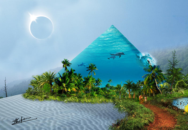 Water Table Pyramids Water Pyramid by Anupam1993 on DeviantArt