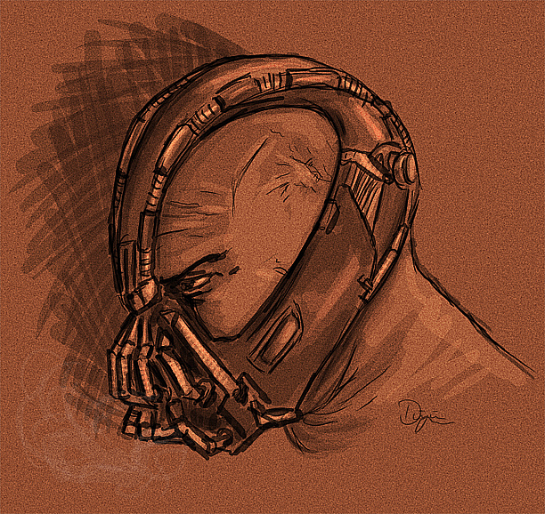 bane doodle