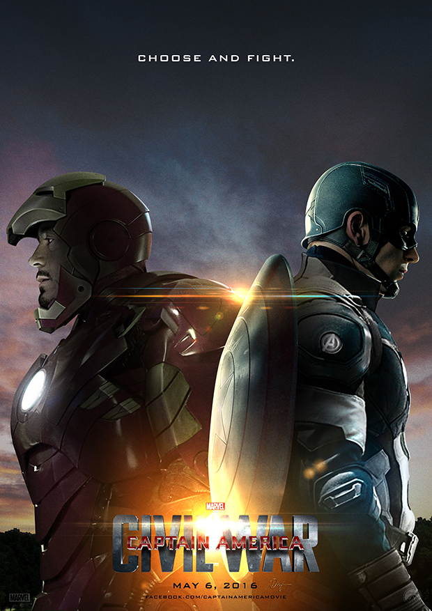 Captain America: Civil War Poster A by sahinduezguen