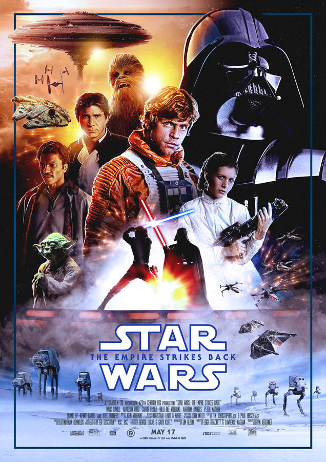 Star Wars: The Empire Strikes Back by sahinduezguen on DeviantArt