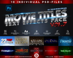 MOVIE TITLES - Vol.8 | Text-Effects | TempPack