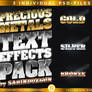 PRECIOUS METALS | Text-Effects/Mockups-Pack