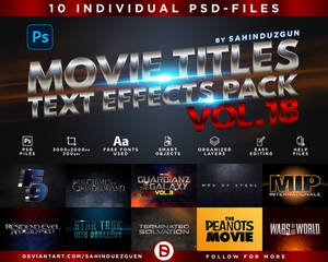 MOVIE TITLES - Vol.18 | Text-Effects | TempPack