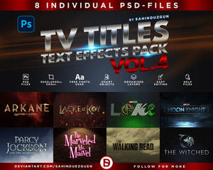 TV TITLES - Vol.4 | Text-Effects | TempPack