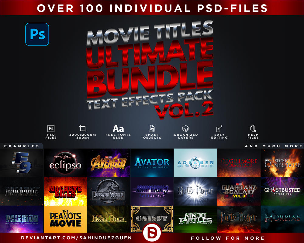 MOVIE TITLES - ULTIMATE BUNDLE - Vol.2