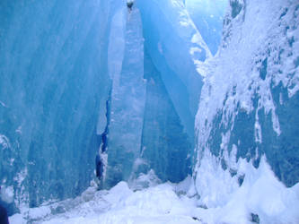 Inside a Glacier