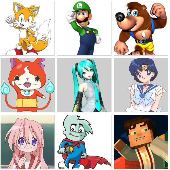 Golden Color Characters My Golden Characters by SonicSplatter37 on DeviantArt
