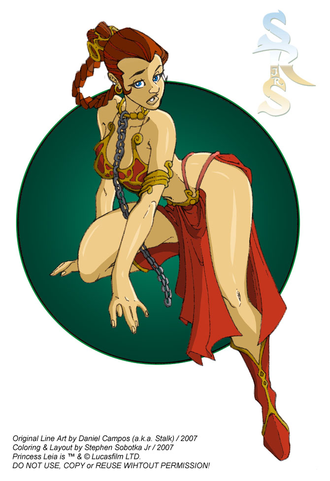 Slave Leia by Stalk - Colors