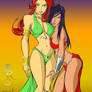 Final Color -- Two Harem Girls