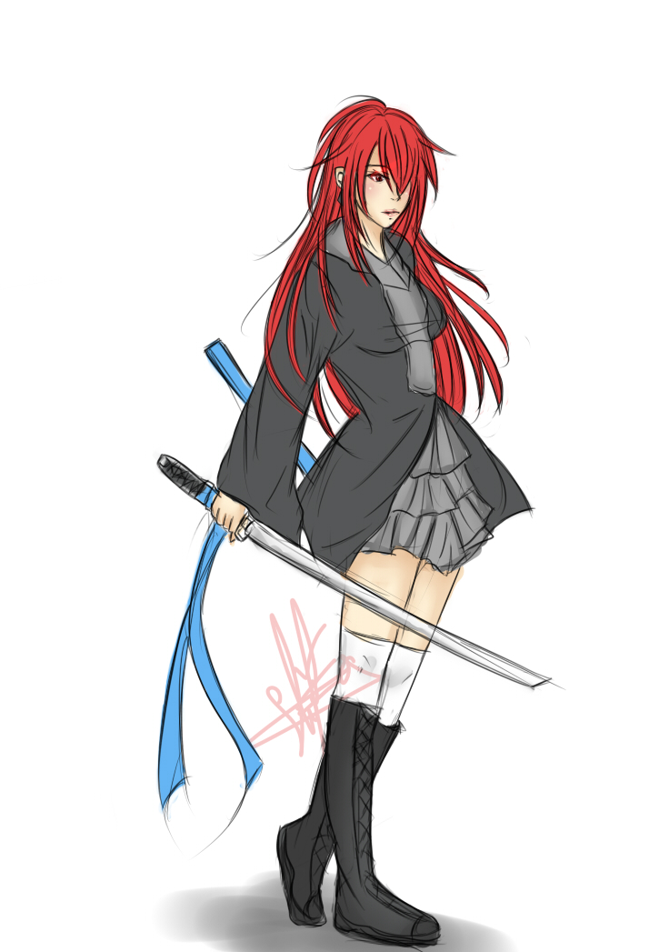 Anime Girl Red Hair Character By Chii Ch4n On Deviantart Anime Girl Red Hair Character By Chii Ch4n On Deviantart