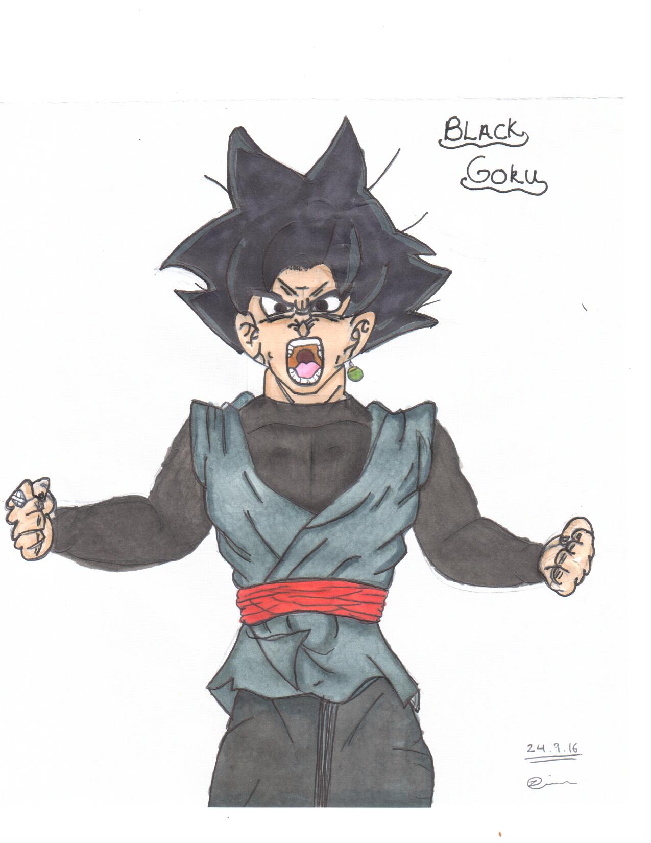 Goku Ultra Instinto (Goku Ultra Instinct) by canaldesenhando on