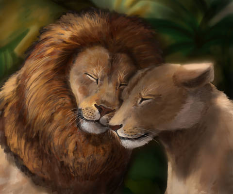 Simba and Nala