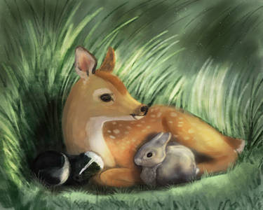 Bambi and friends