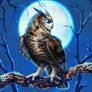 Drawtober 3 - night owl