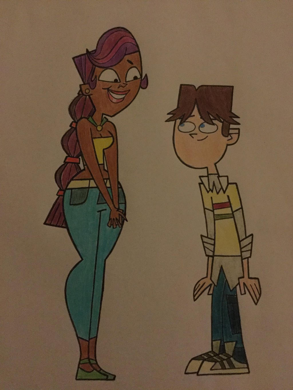 Sierra x Cody (Coderra) Finished by ArtByTerranceJones on DeviantArt