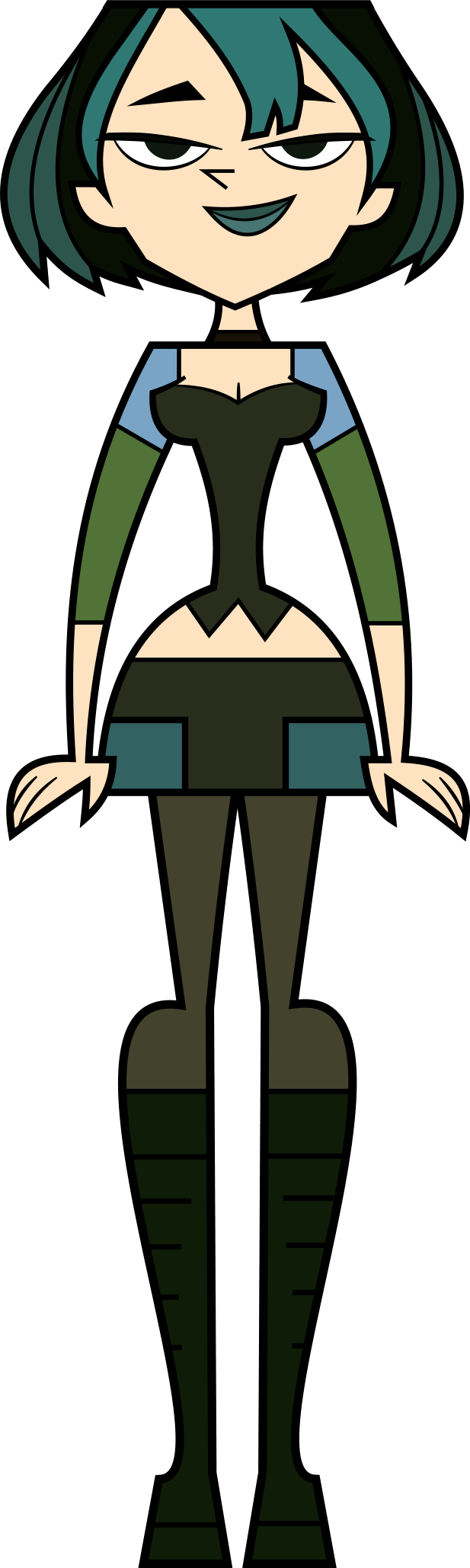 Gwen (Total Drama), Mr. and Ms. /co/ Wiki