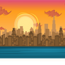 Total Drama BG - Big City in Sunset