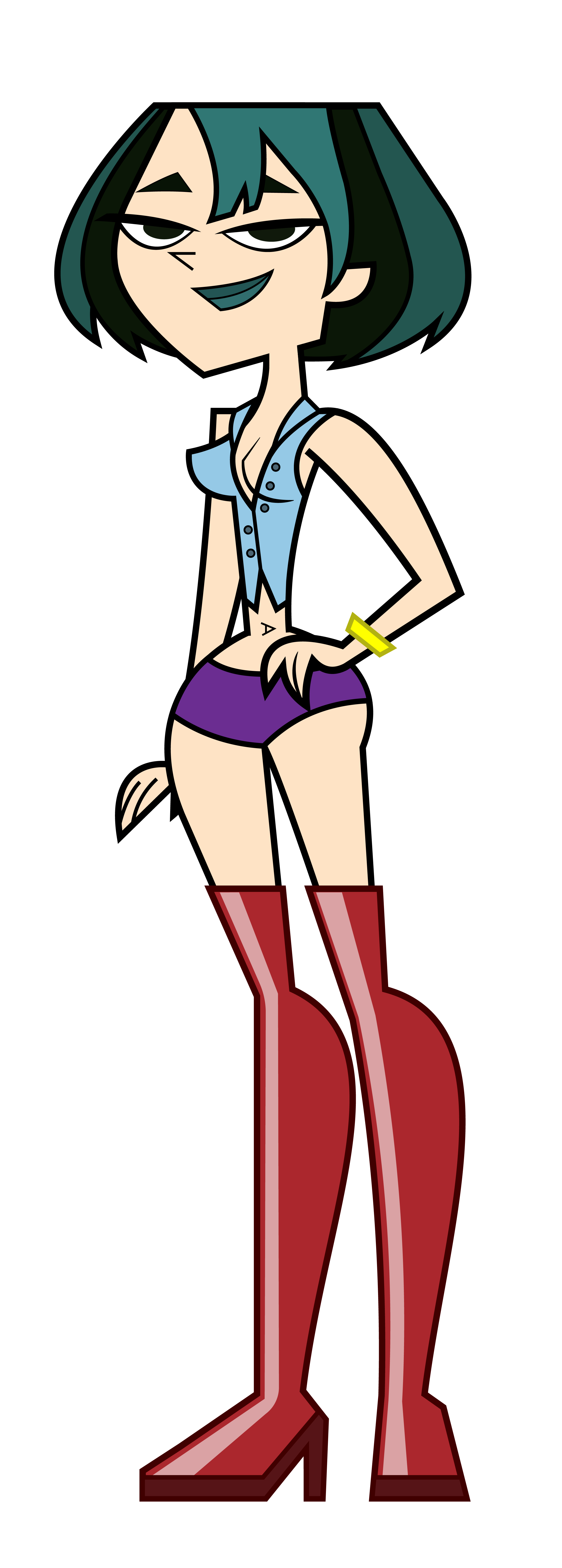 Total Drama - Gwen (Adult version) V2 by ArtByTerranceJones on DeviantArt