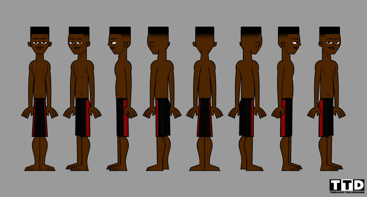 TD Rotation Sheet - Terrance (Me) (Swimsuit) by ArtByTerranceJones on ...