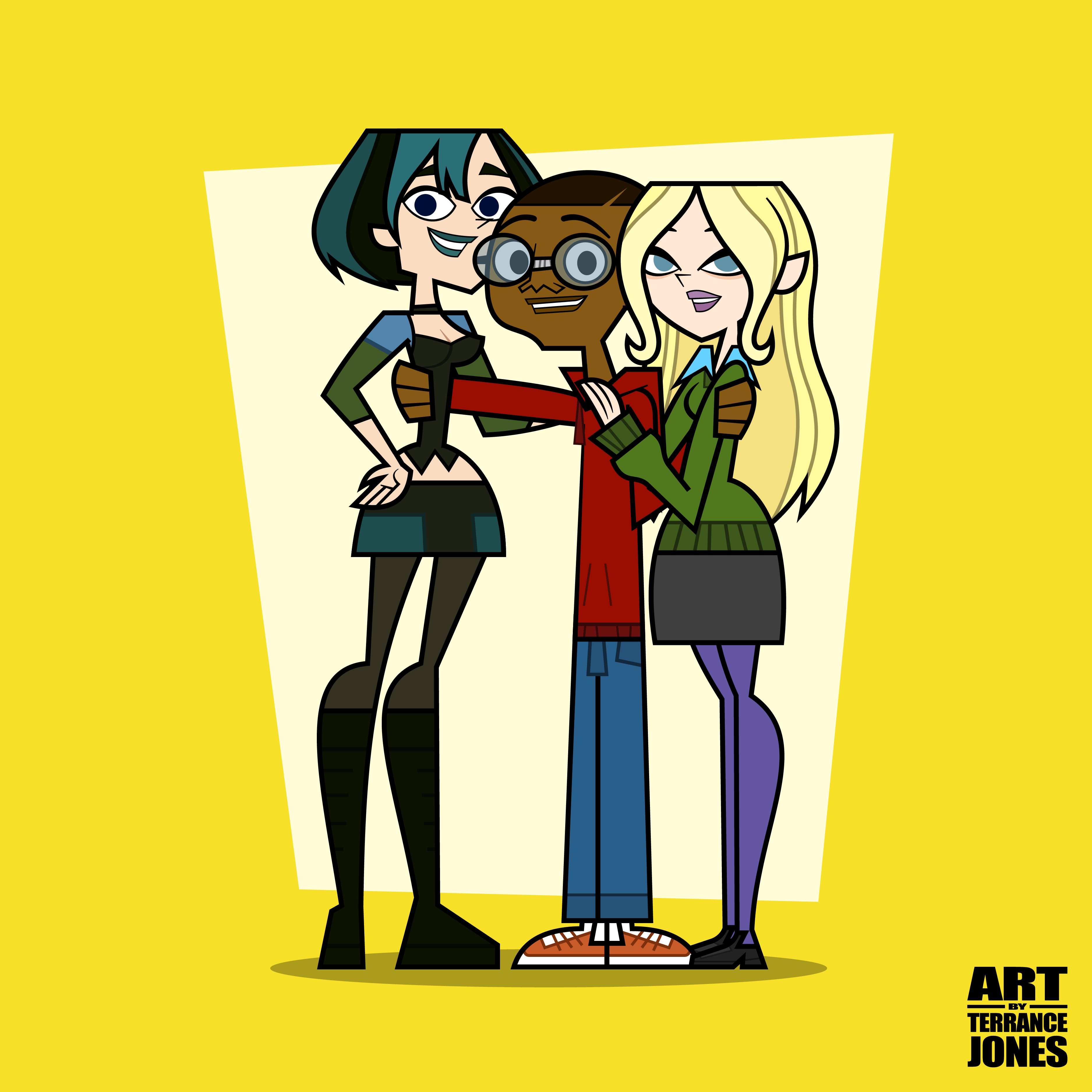 Total Drama - Gwen (Adult version) V2 by ArtByTerranceJones on DeviantArt