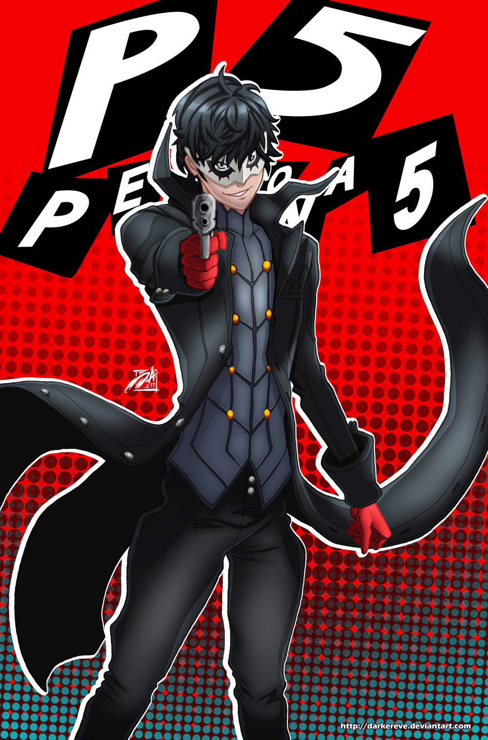 Persona 5 Joker print · mikaron · Online Store Powered by Storenvy