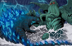 Godzilla vs Cthulhu