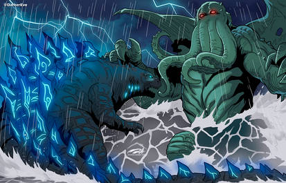 Godzilla vs Cthulhu