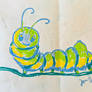 ~~caterpillar_on_scrap_paper