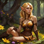 Wood Elf Pinup Girl