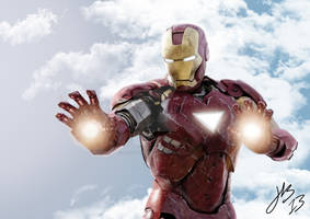 Iron Man Mark 6 Suit - Digital Art