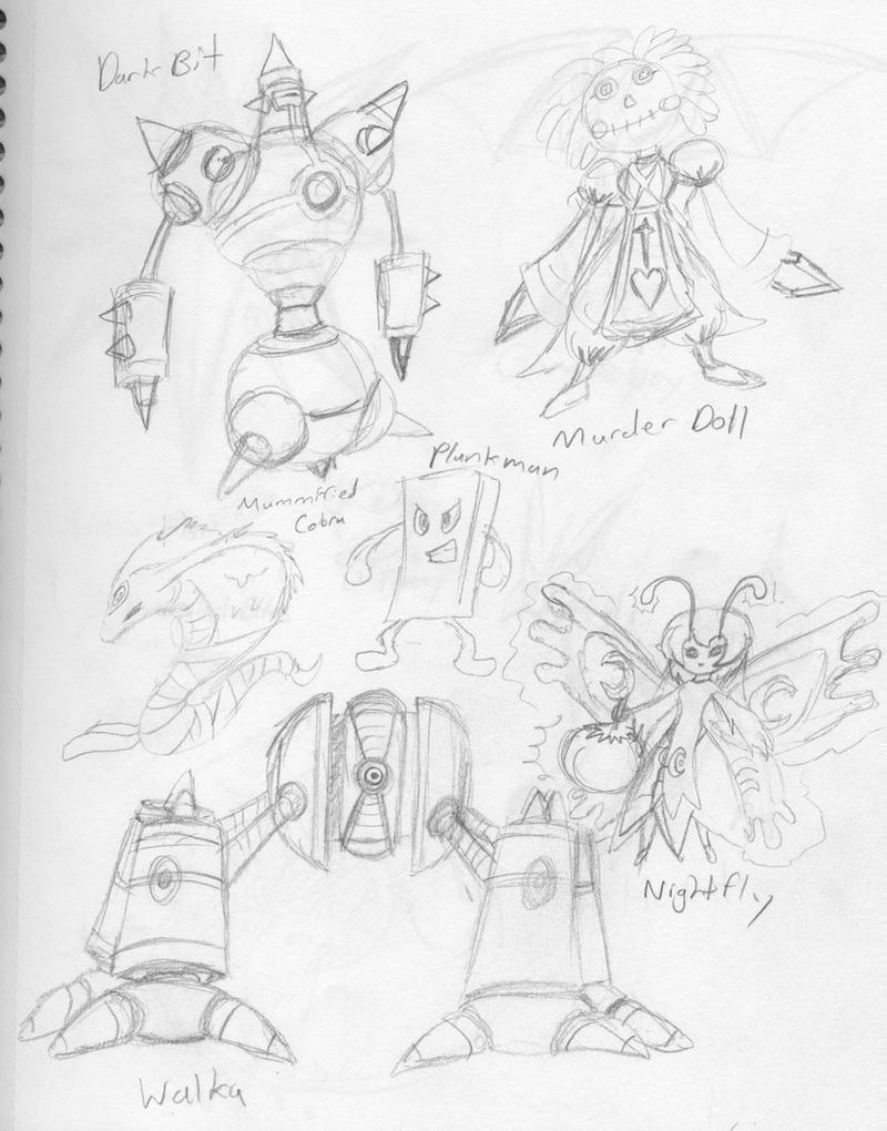 Monster Designs 53 by KingMonster on DeviantArt