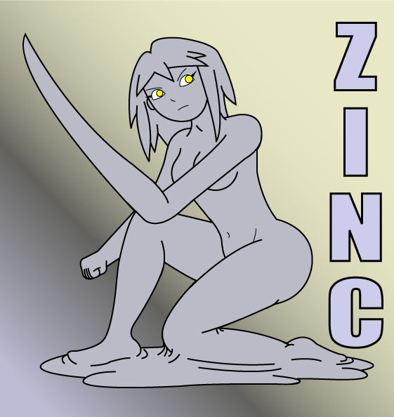 Zinc crouching stance