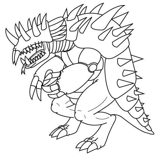 Shelled Alien Tyrant Monster by KingMonster on DeviantArt
