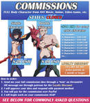 AVAILABLE COMMISSIONS! by Aurora-Zone